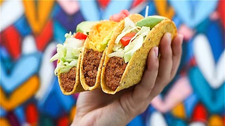 Del Taco vegan tacos