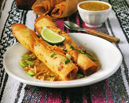 Vegan Tomatillo Taquitos