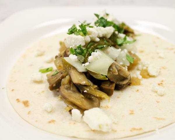 Vegetarian Mushroom Tacos