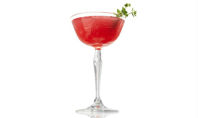 Viewing Party Cocktail: A Brief History of Thyme