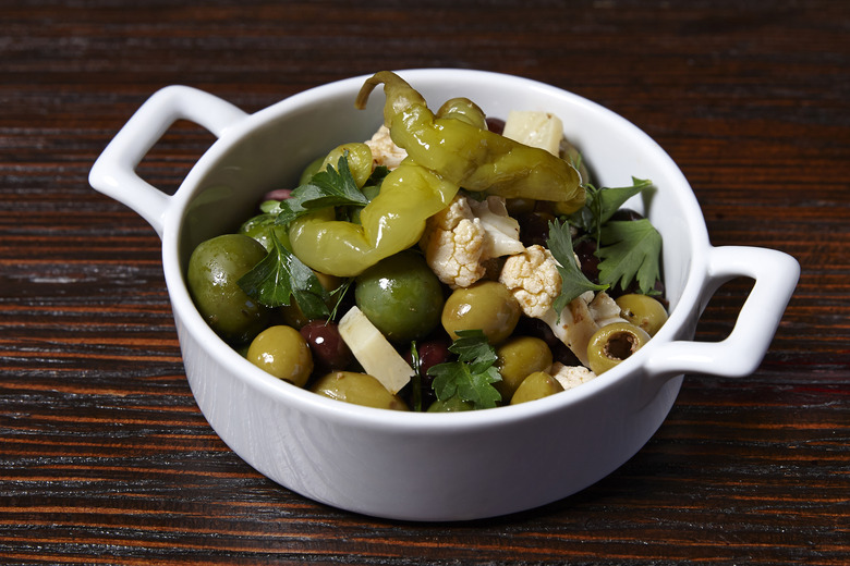 Pickled Olives and Vegetables