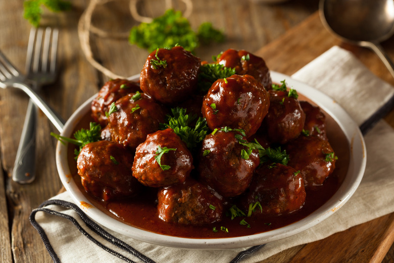 Grape Jelly Meatballs