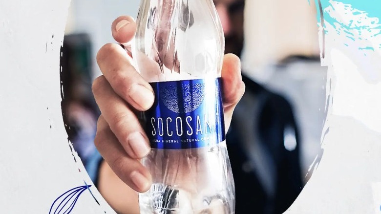 Socosani bottle in hand 