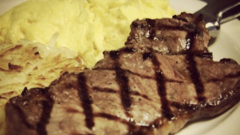 Waffle House T-bone steak