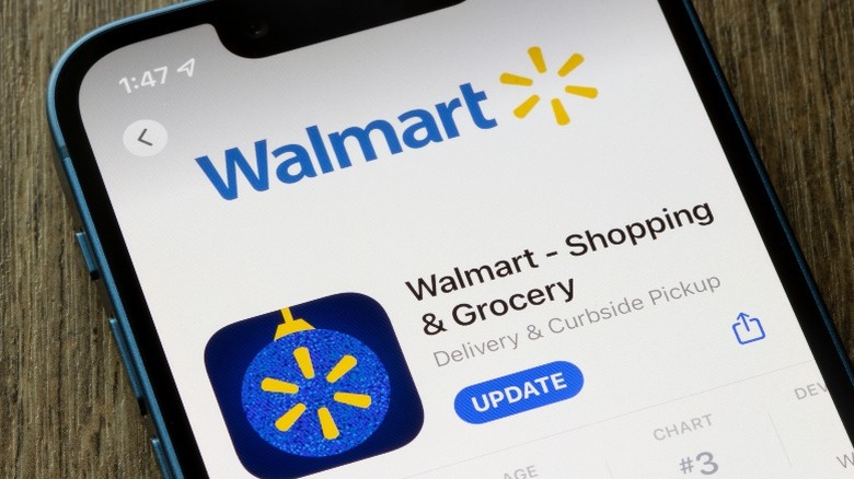 walmart phone app download screen