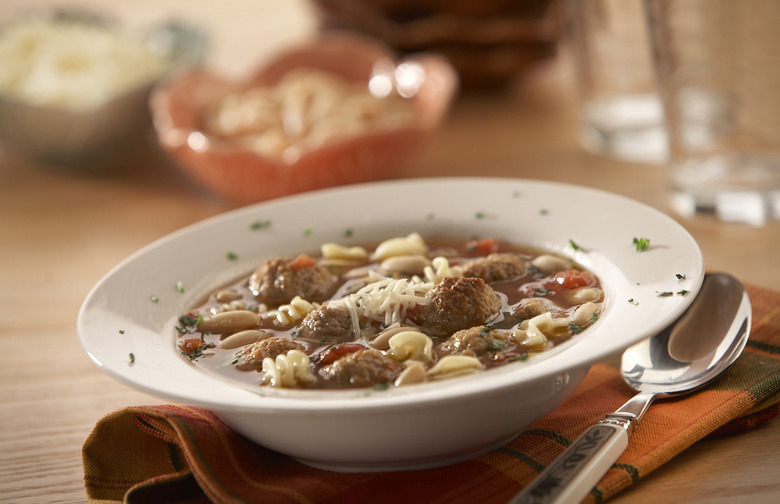 Slow-Cooker Meatball Soup