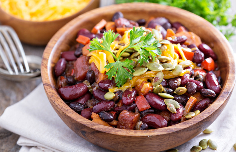 Vegetarian Slow-Cooker Chili 