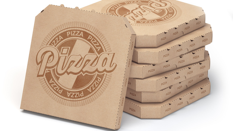 pizza boxes