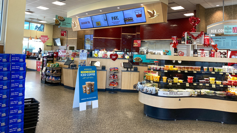 Wawa store interior