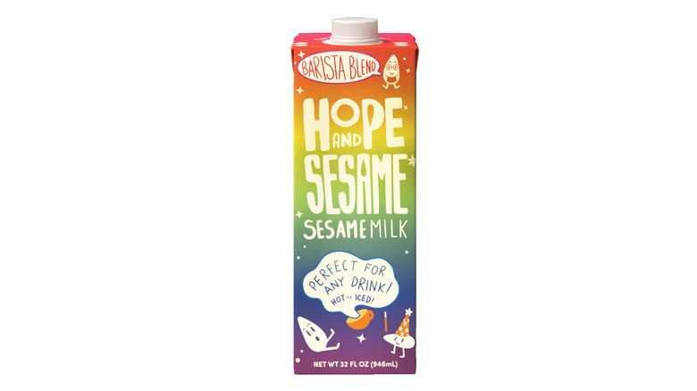 Hope and Sesame Barista Blend carton white background