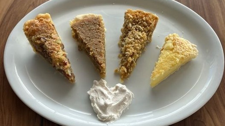 four pie sampler