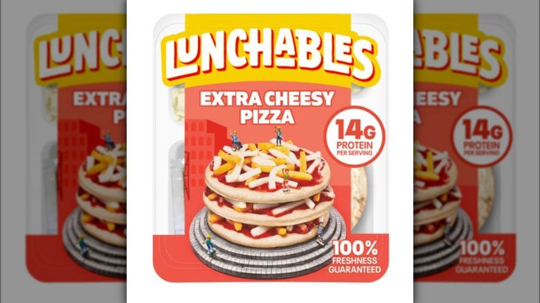extra cheesy pizza lunchables