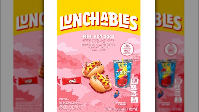 mini hot dogs lunchables