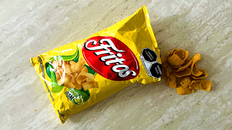 Fritos Limón y Sal open bag