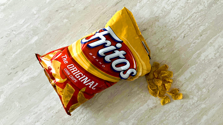 Fritos Original open bag