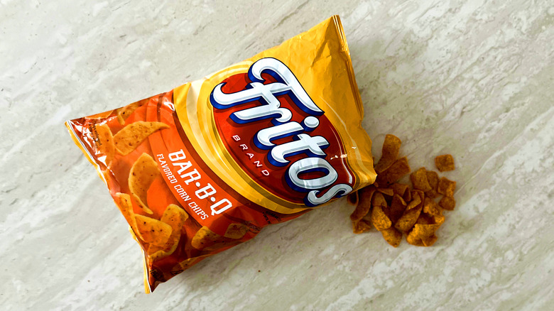 Fritos Bar-B-Q open bag