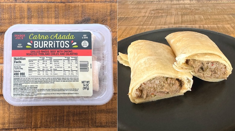 Trader Joe's Carne Asada Burritos