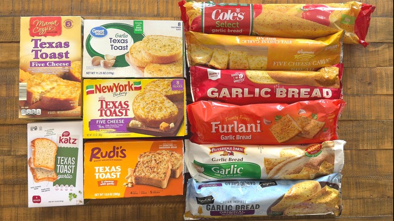 We Tasted And Ranked 11 Frozen Garlic Bread Brands From Worst To Best