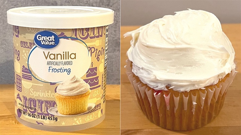 Great Value vanilla frosting