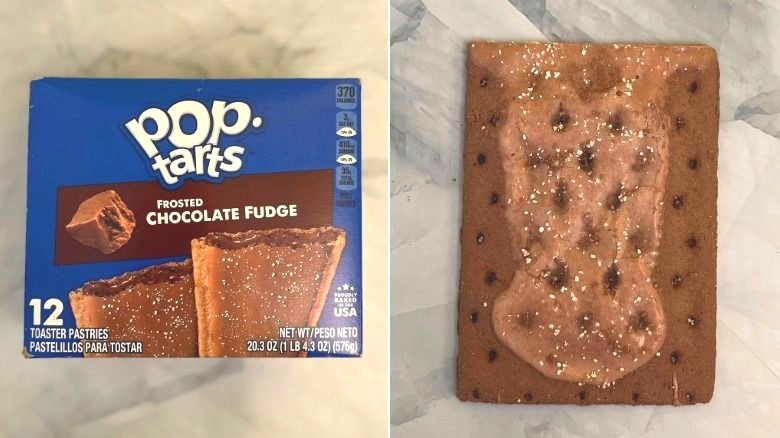 Frosted Chocolate Fudge box and Pop-Tart