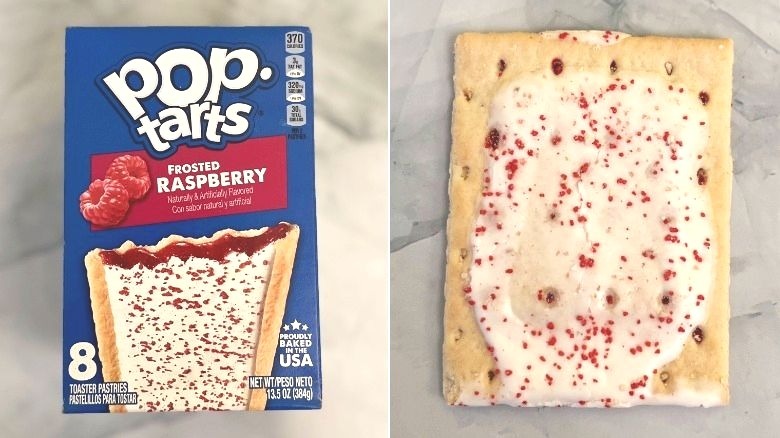 Frosted Raspberry box and Pop-Tart