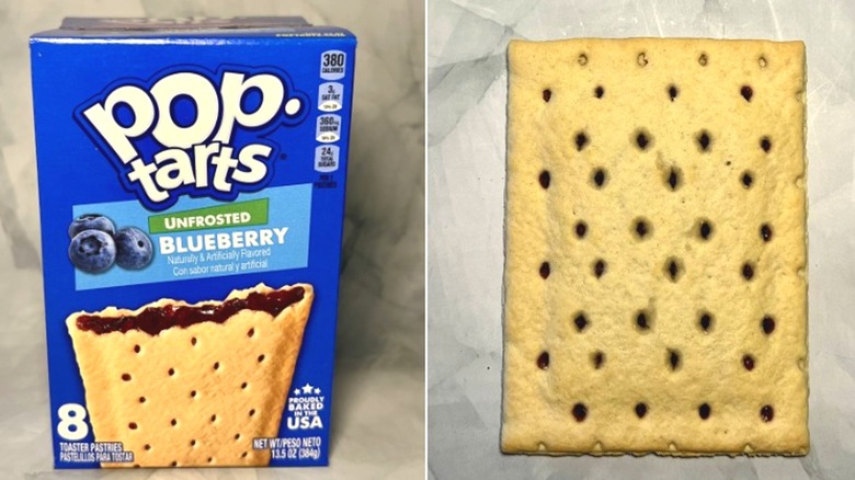 Unfrosted Bluberry box and Pop-Tart