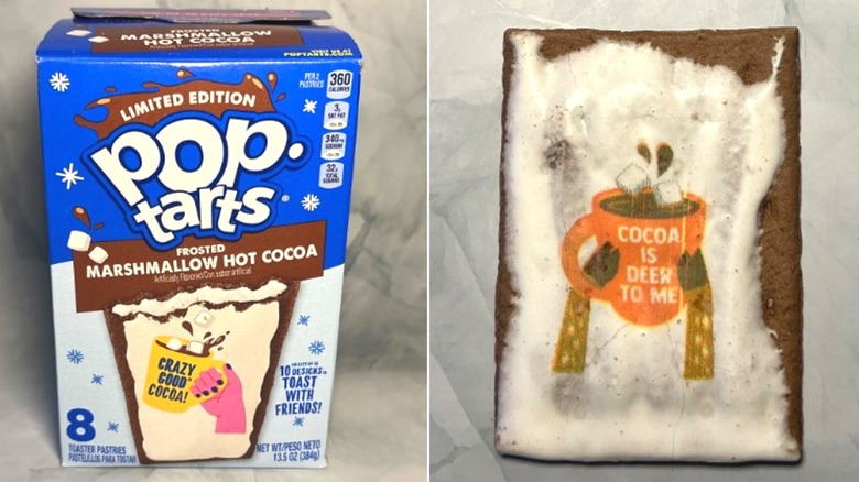 Frosted Marshmallow Hot Cocoa box and Pop-Tart