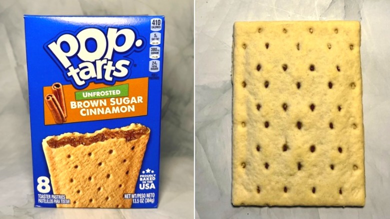 Unfrosted Brown Sugar Cinnamon box and Pop-Tart