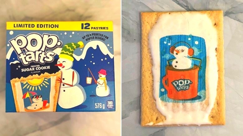 Frosted Sugar Cookie box and Pop-Tart