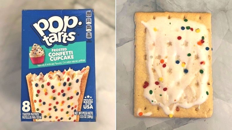 Frosted Confetti Cupcake box and Pop-Tart