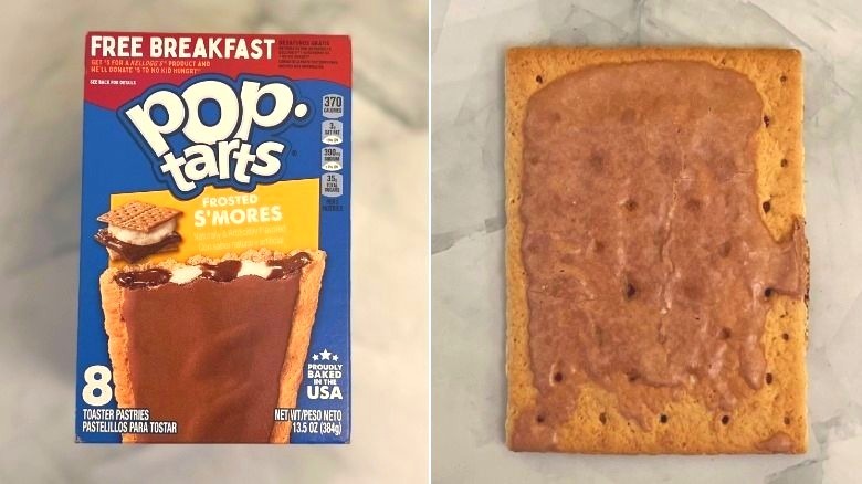 Frosted S'Mores box and Pop-Tart