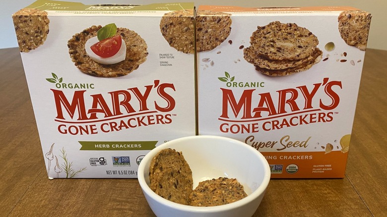 Two Mary's Gone Crackers varieties