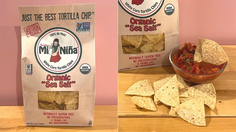 Mi Niña Organic Sea Salt tortilla chips