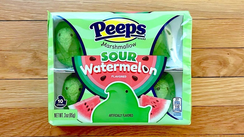 Sour Watermelon Marshmallow Chicks