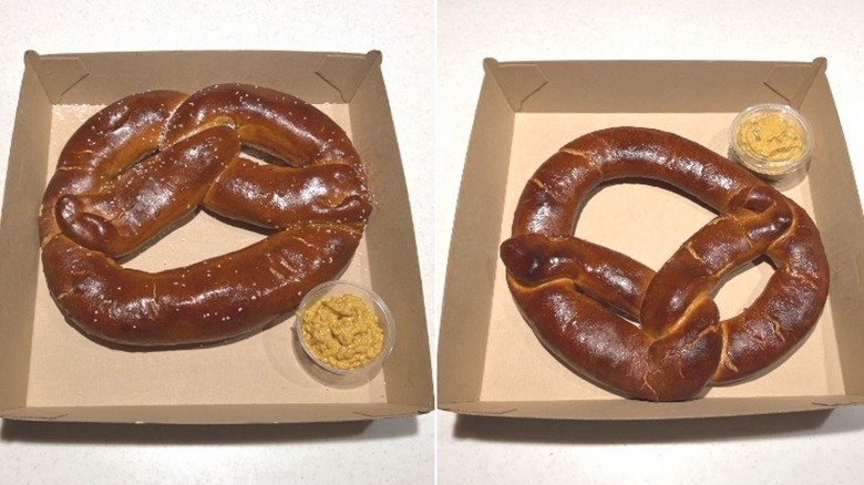 Salted and Unsalted Bavarian Legend Pretzel 