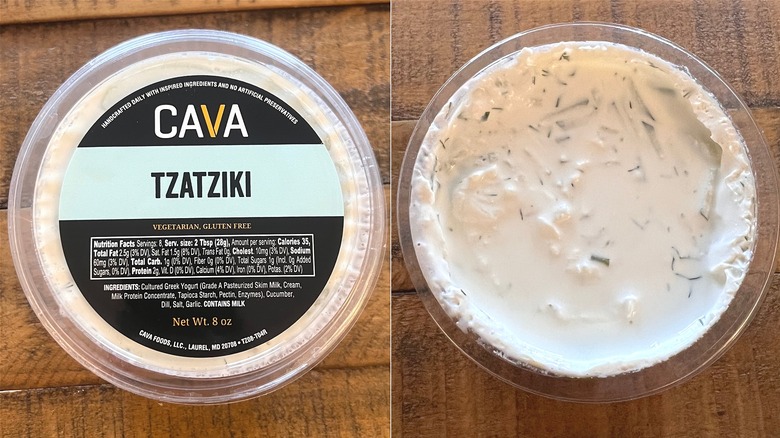 Tub of Cava tzatziki