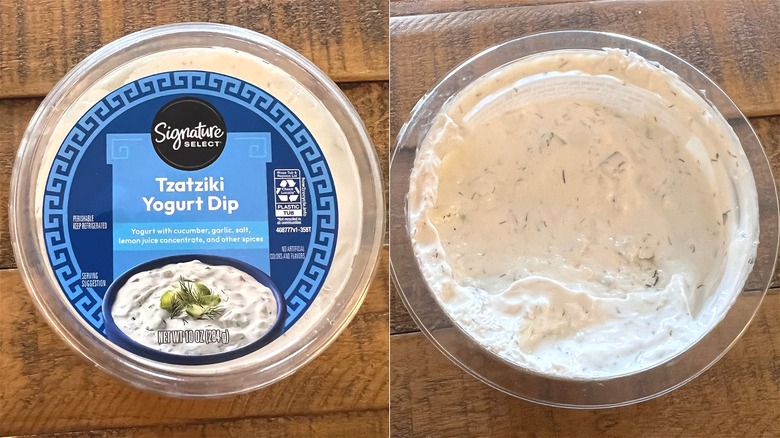 Tub of Signature Select tzatziki