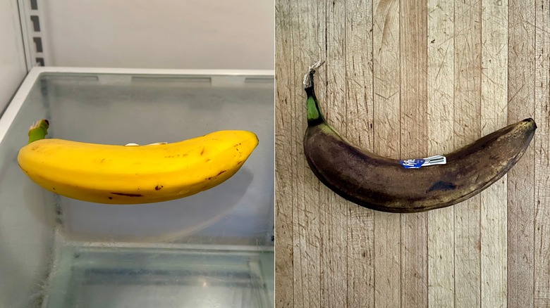 Refrigerated banana 