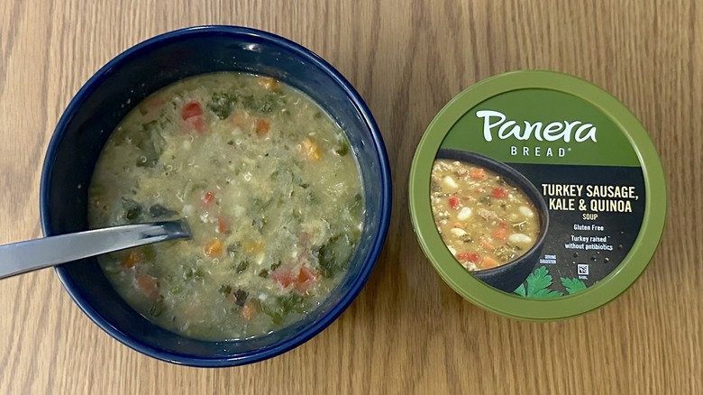 Panera sausage and vegetable soup