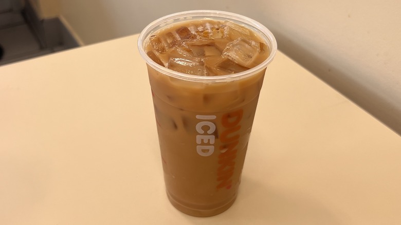 Dunkin' Hazelnut Heartthrob Iced Coffee