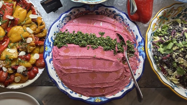 Fogo de Chão's Beet Hummus