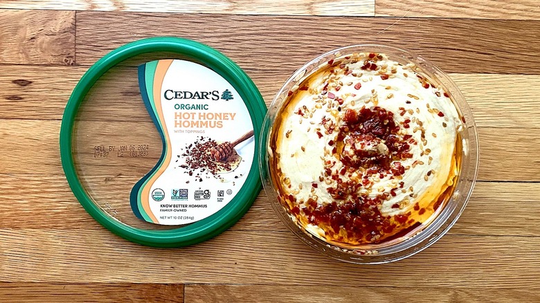 Tub of Cedar's Organic Hot Honey Hommus