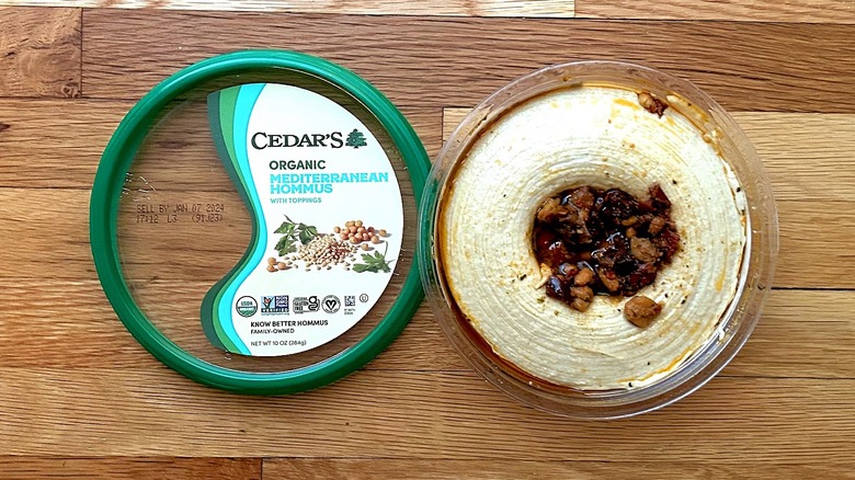 Tub of Cedar's Organic Mediterranean Hommus 