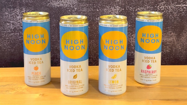 High Noon iced teas