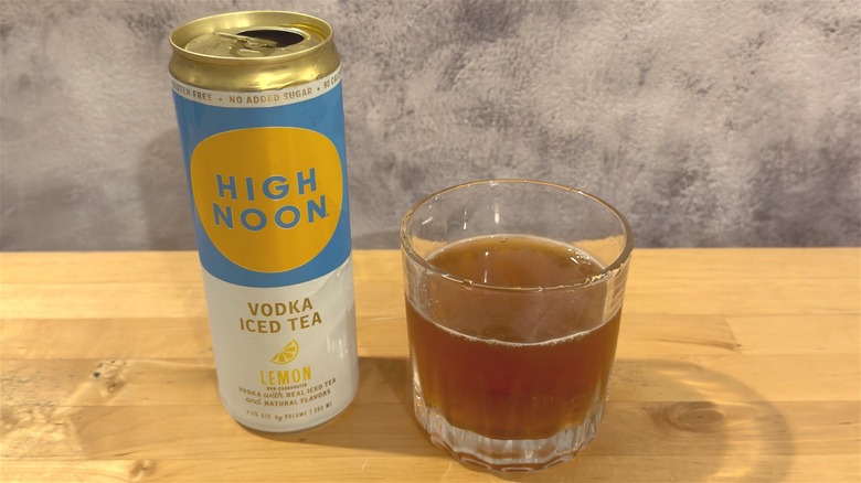 High Noon Lemon Vodka Tea