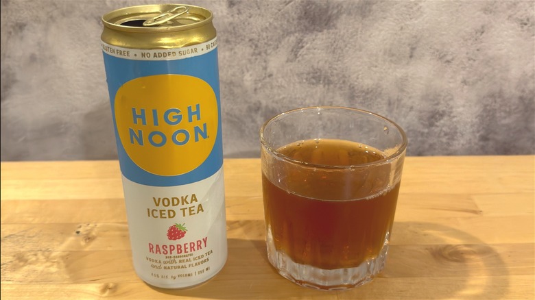 High Noon Raspberry Vodka Iced Tea