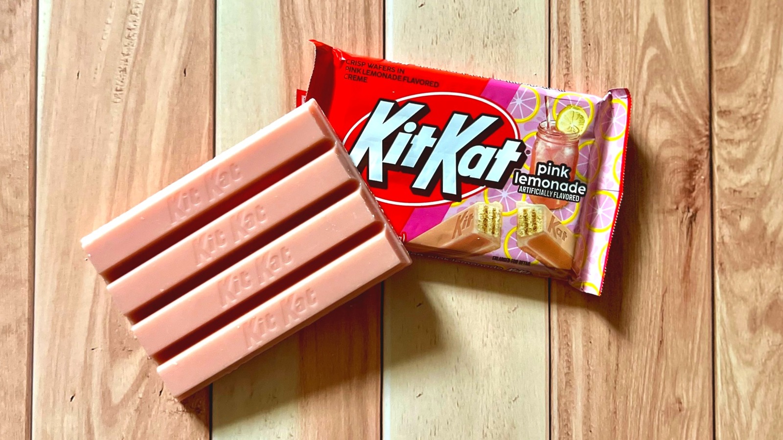 We Tried Kit Kat S New Pink Lemonade Flavor So You Don T Have To