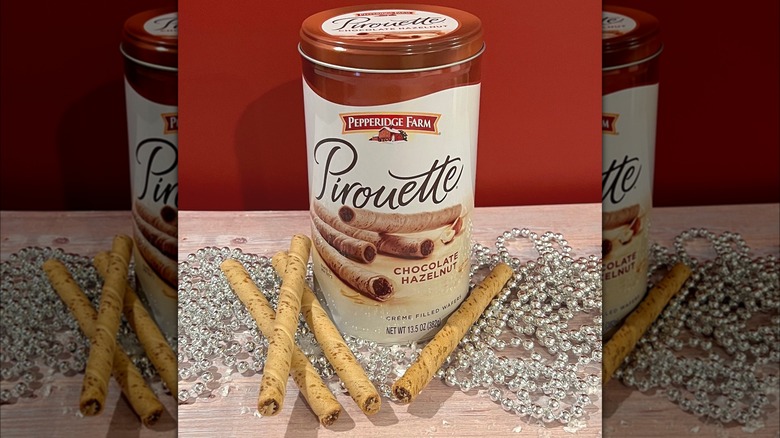 Chocolate Hazelnut Pirouette