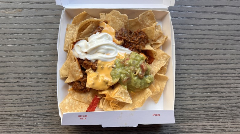 Taco Bell Loaded Beef Nachos 