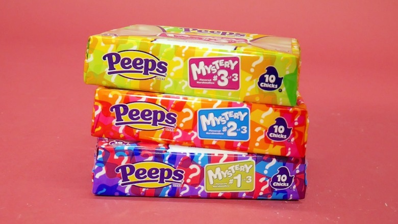 Mystery Peeps flavors